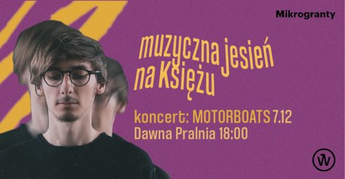 Mikrogranty_Muzyczna jesień na Księżu_motorboats