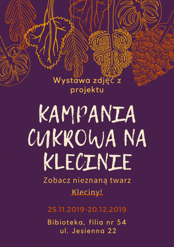 Mikrogranty_Kampania Cukrowa na Klecinie_plakat