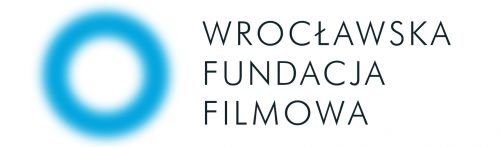 Grafika, Logo Wrocławskiego Fundacji Filmowej: Niebieski okrąg a obok niego nazwa